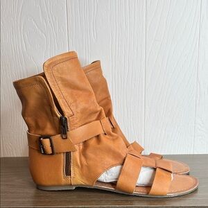 Matisse Baggins Camel Leather Gladiator Sandals 8